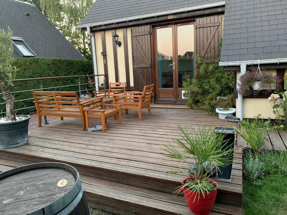 Le Chalet Normand Merville-Franceville-Plage Ngoại thất bức ảnh